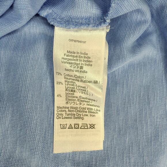 NWT Madewell Relaxed Henley Long-Sleeve Tee Size Medium - Picture 4 of 5